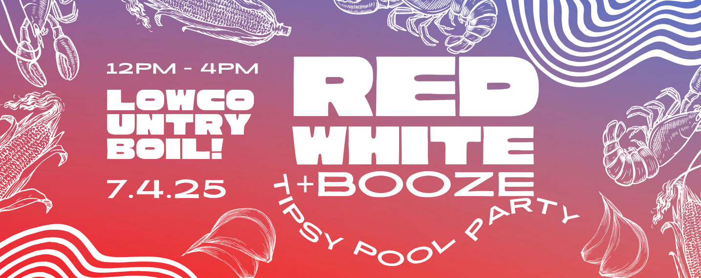 Red White and Booze Pool Party July 4th 12-4pm