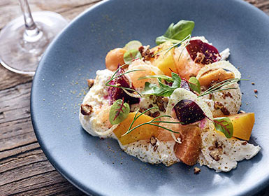 Beet and Burrata